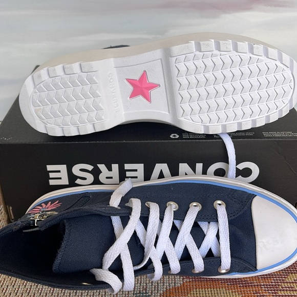 Converse WMNS CTAS A06342C
CTAS LUGGED LIFT H NAVY/LT BLUE /WHITE
Platform Snkrs - Picture 4 of 16